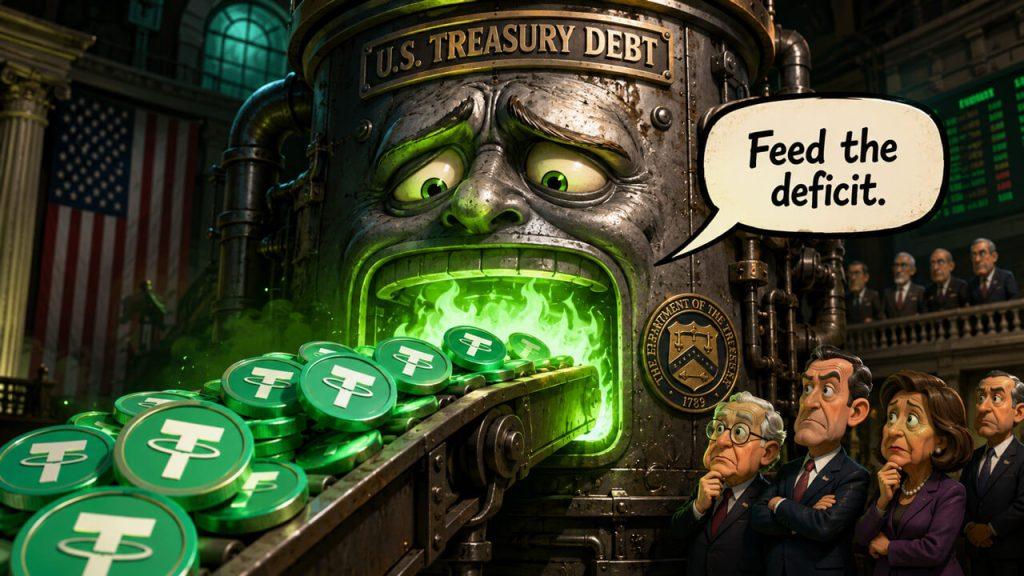 Tether’s $141 billion Treasury pile reveals the stablecoin risk now embedded in US debt